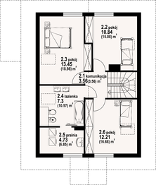 Poddasze projektu - Rydzów dw 9