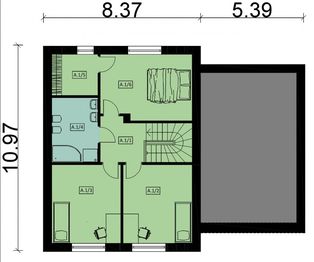 Poddasze projektu - KA109 T