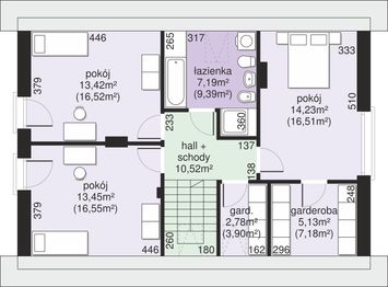 Poddasze projektu - Dom przy Głogowej 5