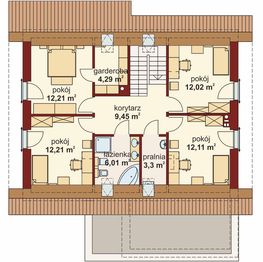 Poddasze projektu - Bruno B1