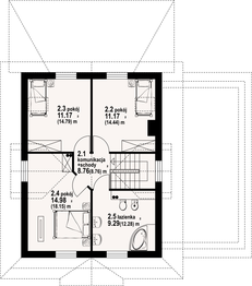 Poddasze projektu - Dylewsko dw