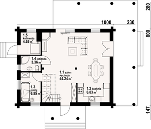 Parter projektu - Modrzewo dw 3