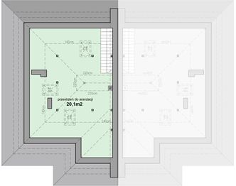 Poddasze projektu - MJS-104 Bliźniak