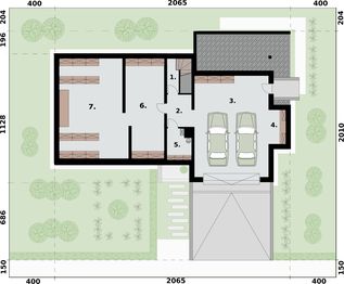 Piwnica projektu - Laguna 3 pełne podpiwniczenie