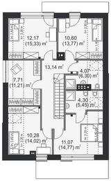Poddasze projektu - DomStudio 08B