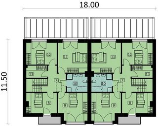 Piętro 1 projektu - KA123
