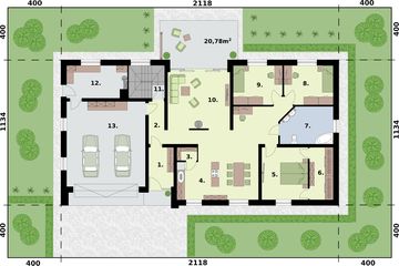 Parter projektu - Santa Rosa 2 podpiwniczenie