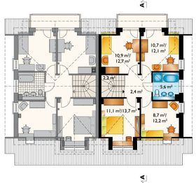Poddasze projektu - Lila Prima Duo (1688)