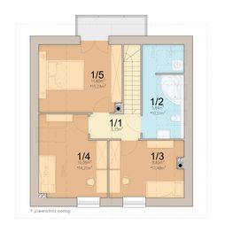 Poddasze projektu - Monte 2