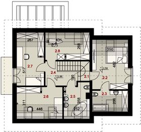 Poddasze projektu - Sej-pro 047 energo