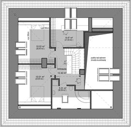 Poddasze projektu - Domidea 59