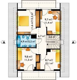 Poddasze projektu - Biedronka (1666)