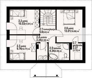Poddasze projektu - Zawoja mk 15