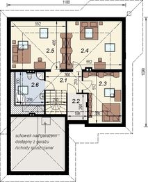 Poddasze projektu - DJ 015