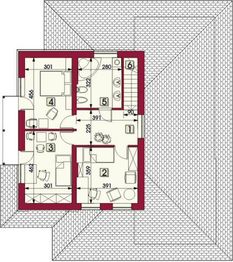 Piętro 1 projektu - Venezia