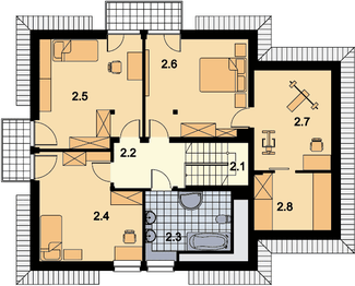 Poddasze projektu - Belinda