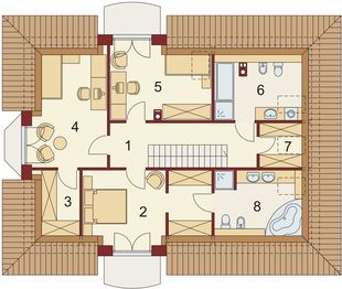 Poddasze projektu - Kalamis