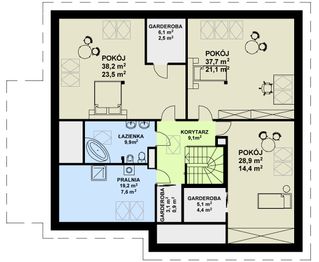 Poddasze projektu - TK42