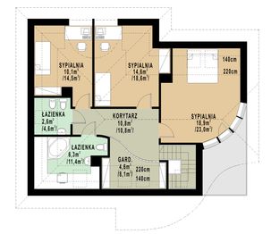 Poddasze projektu - WB-0015