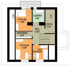 Poddasze projektu - WB-3300