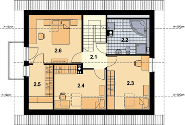 Poddasze projektu - Izolda