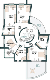 Piętro 1 projektu - Gandalf II