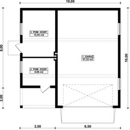 Parter projektu - G27 - Budynek garażowo - gospodarczy