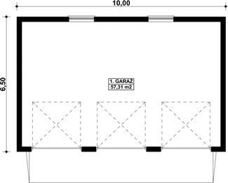 Parter projektu - G32 - Budynek garażowy