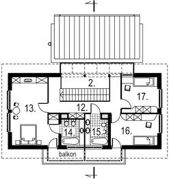 Piętro 1 projektu - Polonez