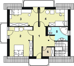 Poddasze projektu - HG-P1
