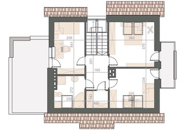 Poddasze projektu - Miki II