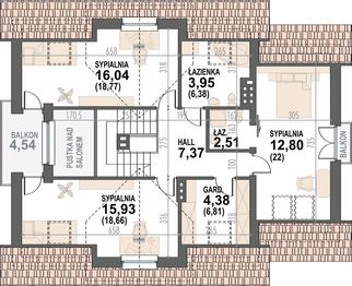 Poddasze projektu - Ptyś