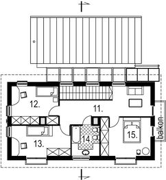 Piętro 1 projektu - Tango