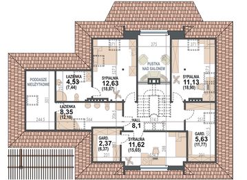 Poddasze projektu - Pinokio II 2G