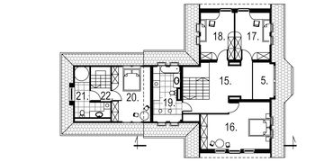 Poddasze projektu - Wilanów