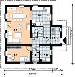 Parter projektu - L-73 Dom z bali