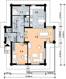 Parter projektu - L-79 Dom z bali