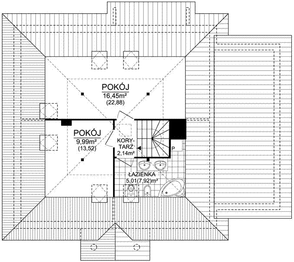 Poddasze projektu - FIOŁEK 2