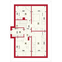 Poddasze projektu - Ancona II