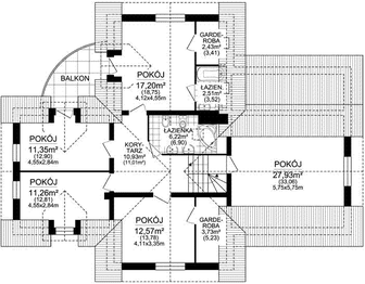 Poddasze projektu - AZALIA 3