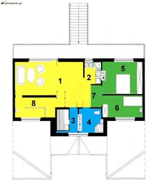 Poddasze projektu - DOM PREZYDENTA