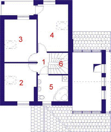 Poddasze projektu - TRENTO