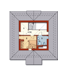 Poddasze projektu - Milena
