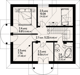 Poddasze projektu - borków mały 9