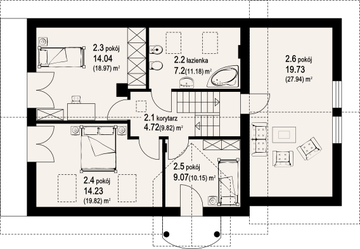 Poddasze projektu - dąbrówka