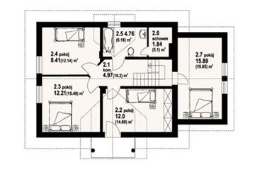 Poddasze projektu - Biskupice 9