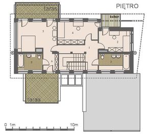 Piętro 1 projektu - CARINA
