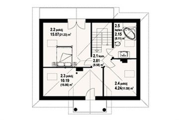 Poddasze projektu - Grabczyn - duplikat