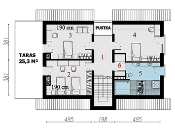 Poddasze projektu - Aysha