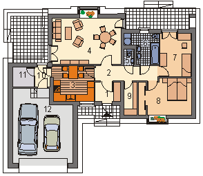 Parter projektu - WM 09 Skowronek etap I elewacja klinkierowa